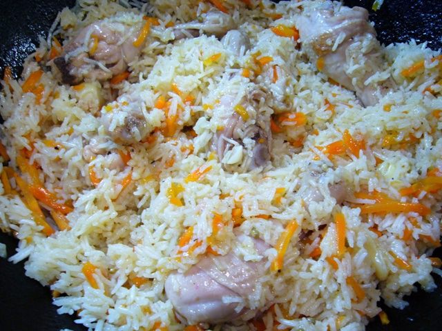 Пилаф с курицей