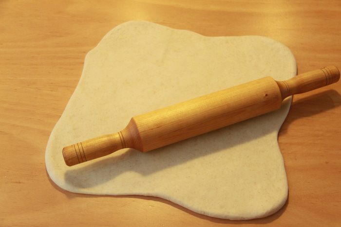 Круассаны с ветчиной