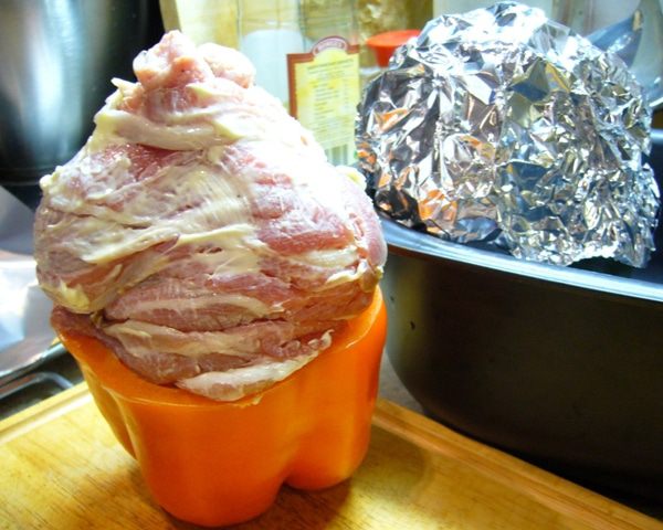 Цыплята-корнишоны в перцах &amp;quot;Love is…&amp;quot;