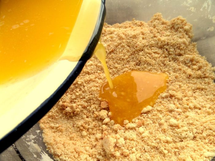Корзиночки десертные с кремом и бананом