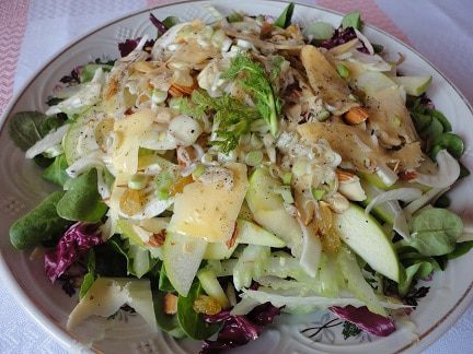 Весенний салат &amp;quot;Зеленые витамины&amp;quot;