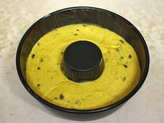 Тыквенный кекс с красной фасолью