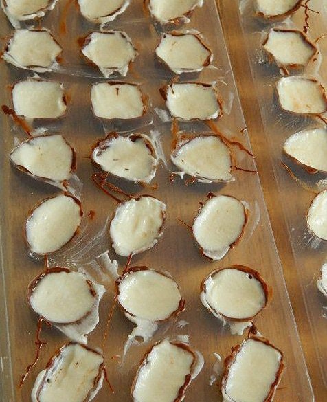 Шоколадные конфеты с творожным сыром