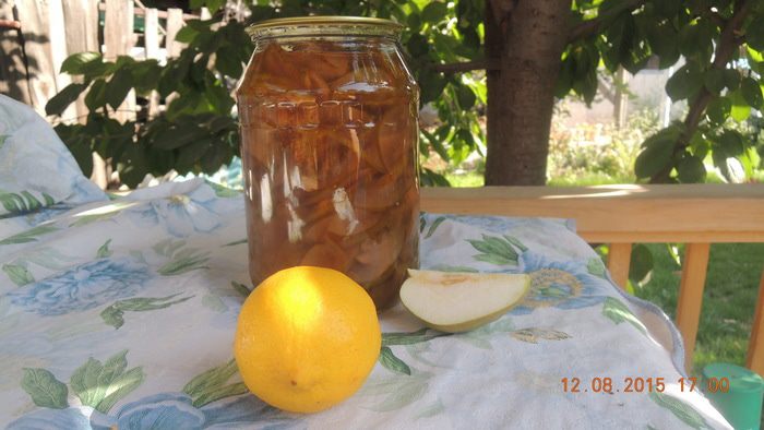Варенье из груш с лимоном &amp;quot;Солнечная красавица&amp;quot;
