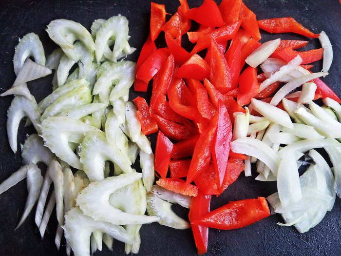 Морковный салат с руколой