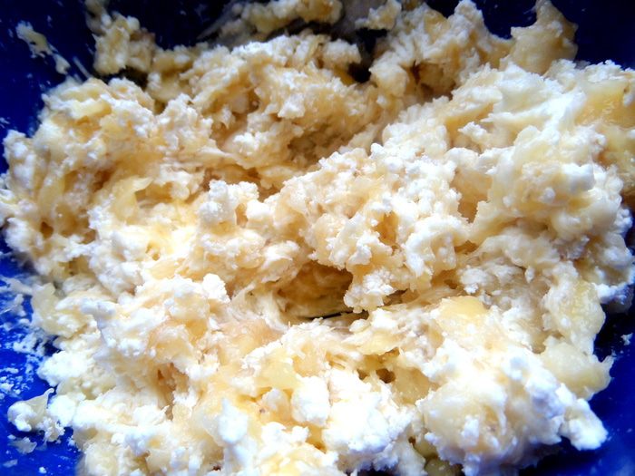 Вареники с домашним маскарпоне