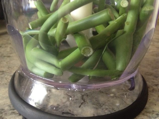 Чесночная паста из стрел молодого чеснока