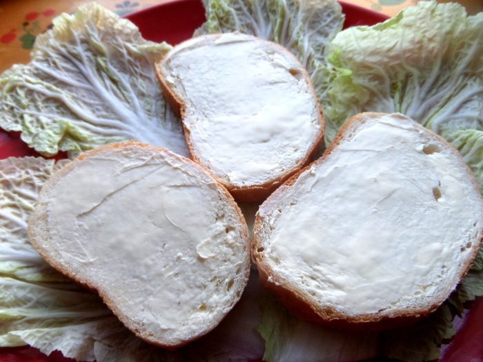 Бутерброды &amp;quot;Букет мимоз&amp;quot;