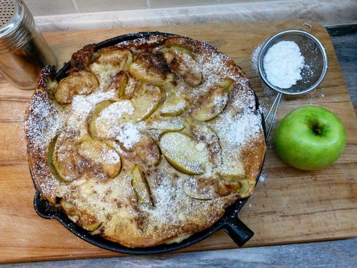 Яблочный &amp;quot;Dutch baby&amp;quot;