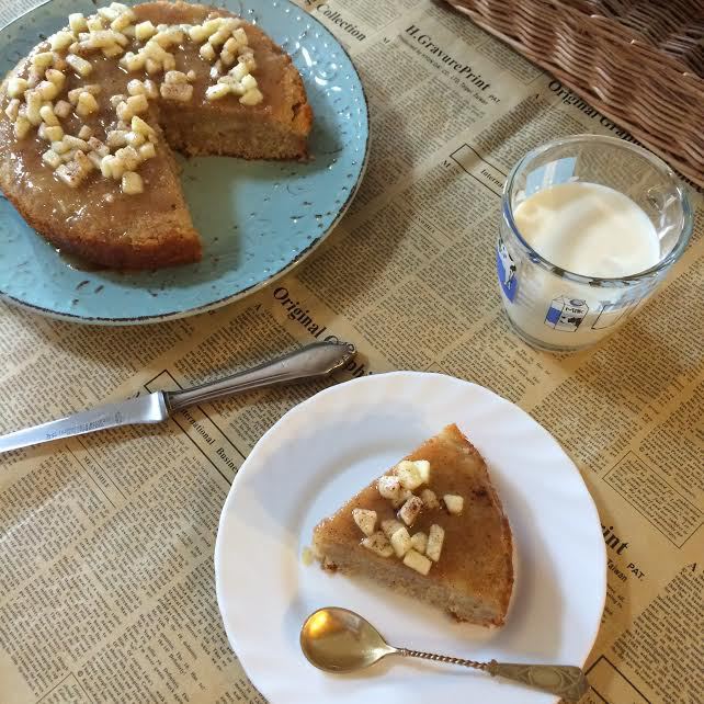 Нежный яблочный пирог