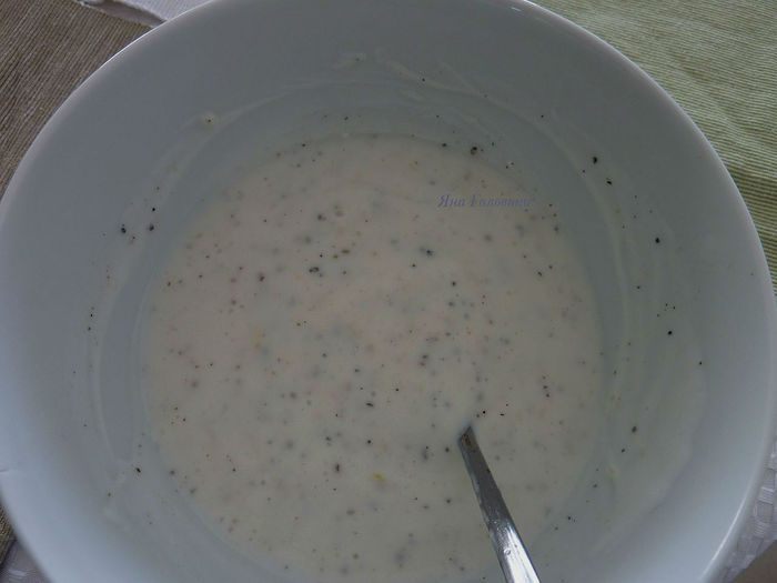 Салат с запеченным бататом 