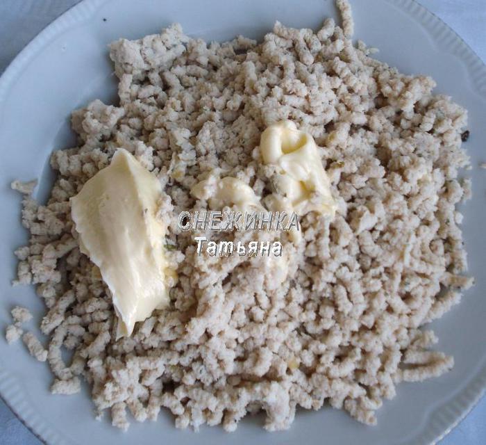 Паштет куриный с черникой