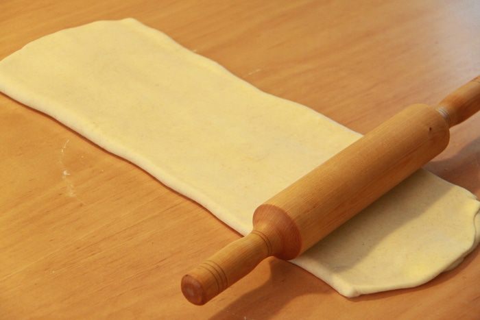 Круассаны с ветчиной