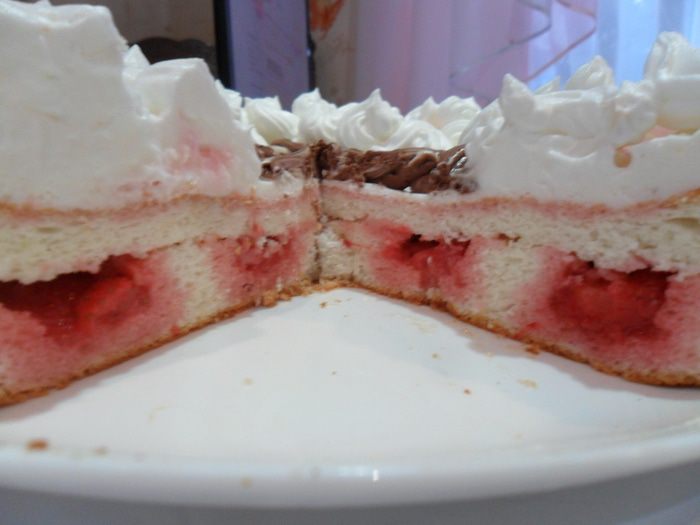 Волшебный клубничный торт &amp;quot;Для Вас&amp;quot;