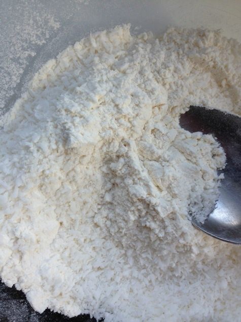 Кокосовое печенье с белым шоколадом