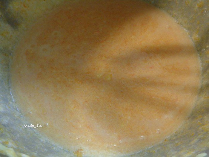 Тыквенные пирожные с миндалем и соленой карамелью