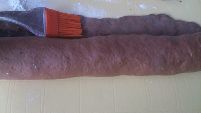 Шоколадные булочки с начинкой