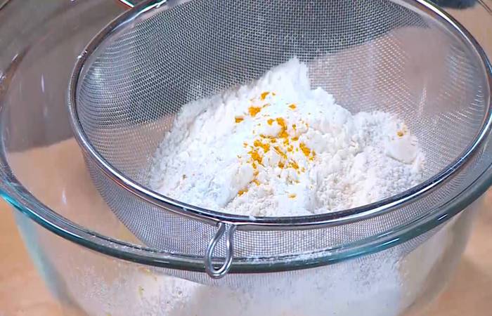 Лимонное печенье «Солнышко» с кукурузной мукой 