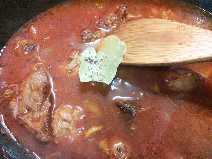 Жаркое с овощами и тыквой 