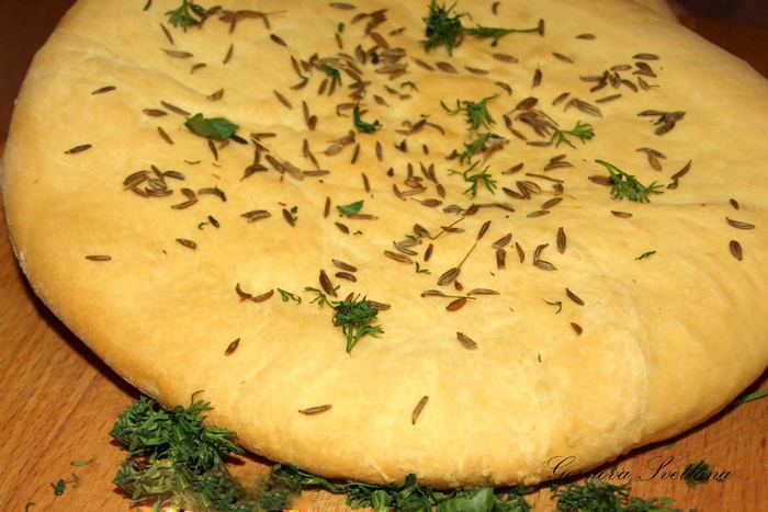 Лепешки с тмином