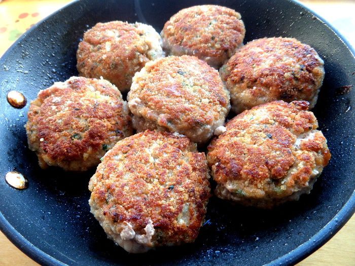 Непростые котлетки с картошкой