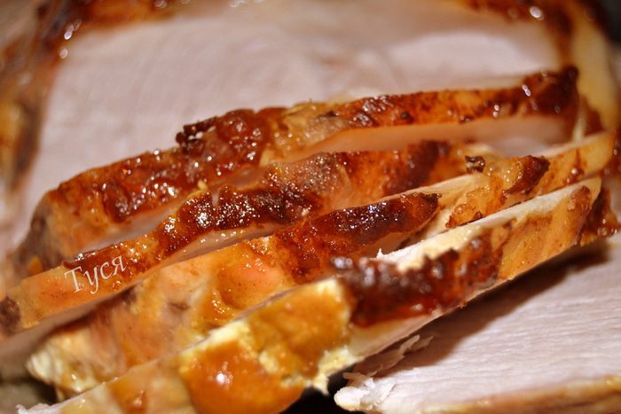 Свинина, запеченная с горчицей от Поля Бокюза