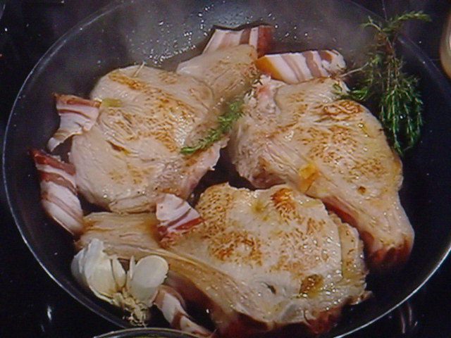 Свиные кармашки с абрикосовым чатни