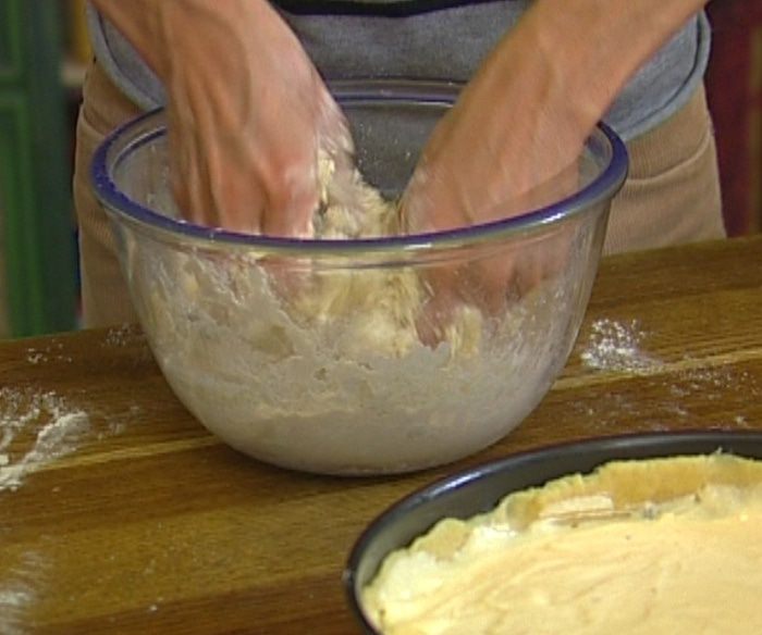 Творожный пирог с маком