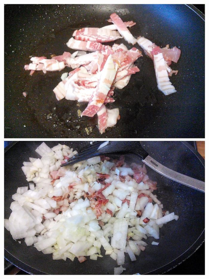 Картофельный киш с фетой и шпинатом 