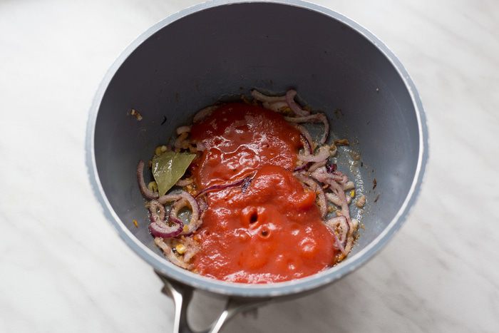 Рагу из печеных овощей с пряным кускусом