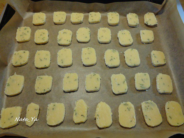 Песочное печенье с розмарином