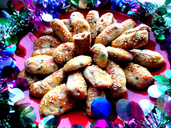 Пирожки на сырном тесте