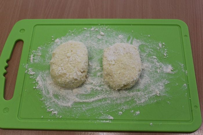 Сырники с кукурузной мукой