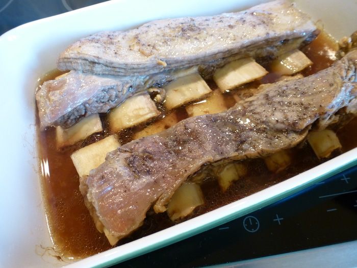 Томленые говяжьи ребра по Дж. Оливеру