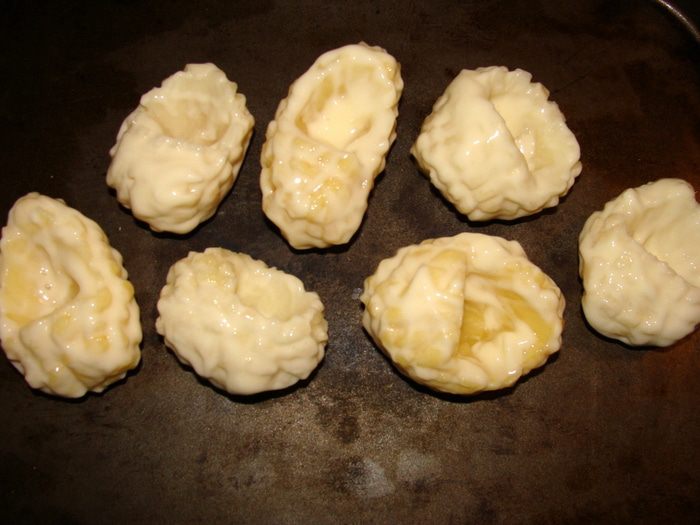 Лапоточки из картофеля с &amp;quot;Махезой&amp;quot;