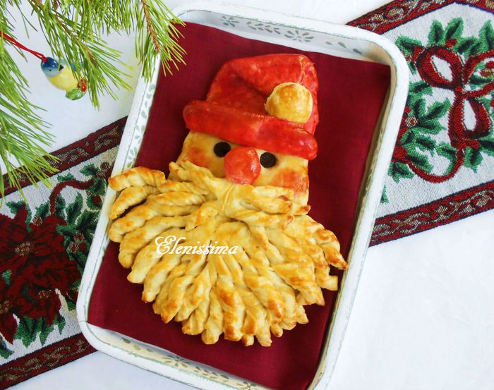 Хлеб &amp;quot;Золотой Дед Мороз&amp;quot;