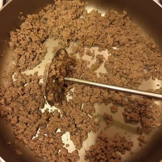 Макароны с мясом по-грузински 
