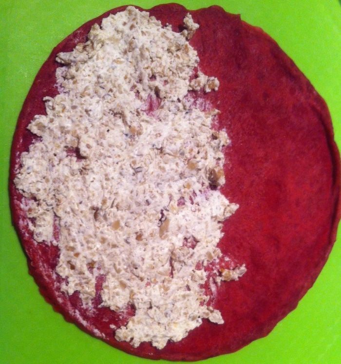 Блинные рулетики с семгой &amp;quot;Проводы Зимы и встреча Весны&amp;quot;