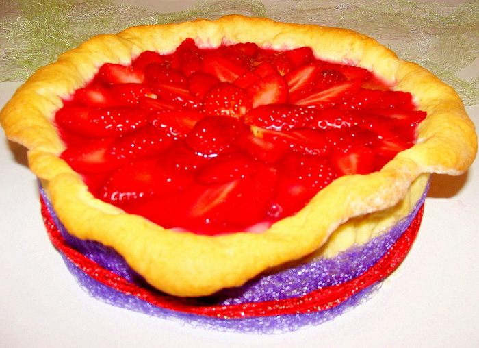 Творожное суфле с клубникой на завтрак &amp;quot; С любимыми не расставайтесь&amp;quot;