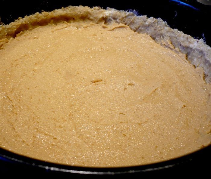 Шоколадно-арахисовый тарт для Ириши burra.salvia «Поле чудес»