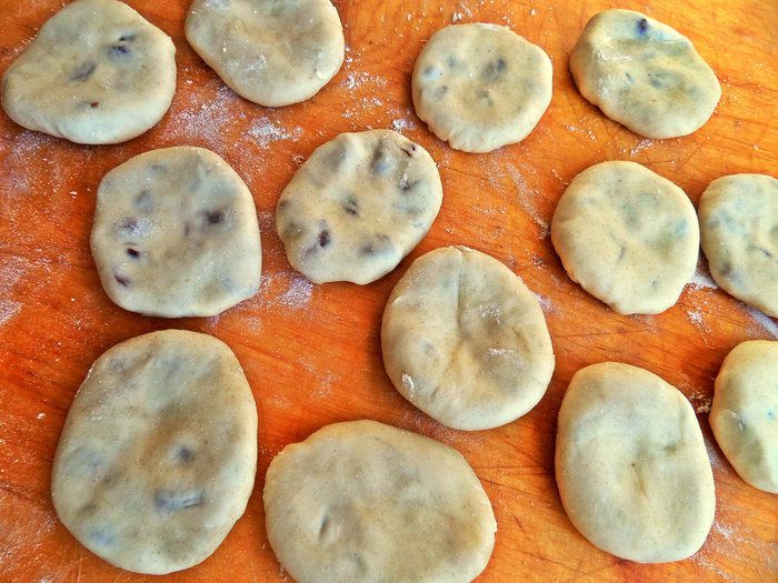 Сливочное печенье с начинкой