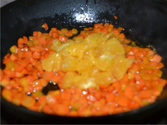 Хрустящие крылышки с апельсиновой корочкой