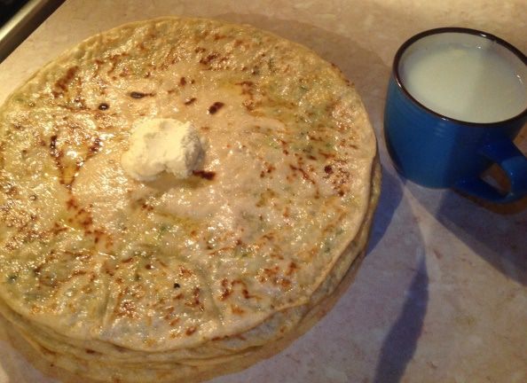 Тонкие чебуреки с картофельной начинкой