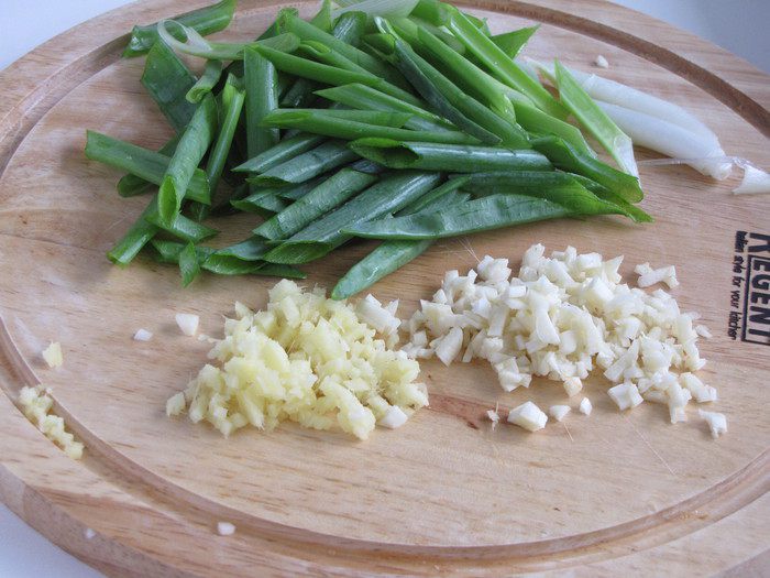 Стир-фрай из вешенок и моркови
