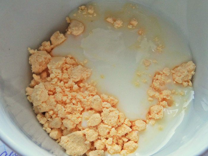 Кунжутное печенье на жареной муке