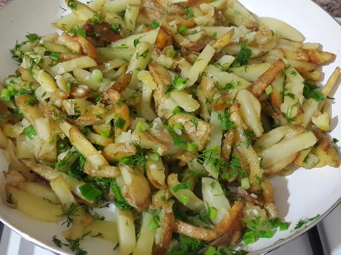 Жареная картошка