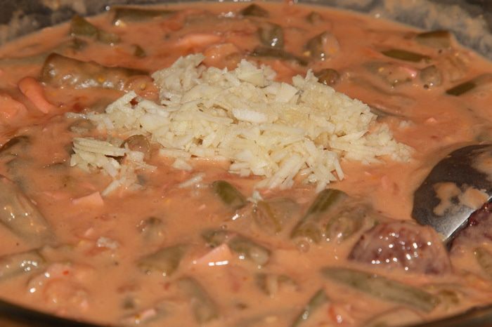 Паприкаш со стручковой фасолью