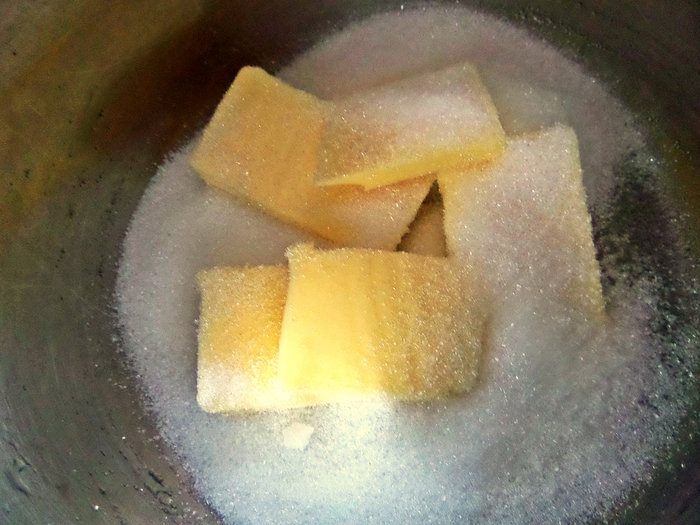 Корзиночки десертные с кремом и бананом