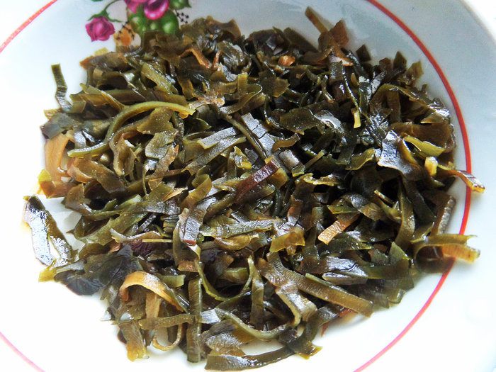 Салат с овощами и гречкой