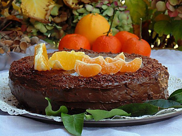 Итальянский торт &amp;quot;Шоколад и Апельсин&amp;quot;